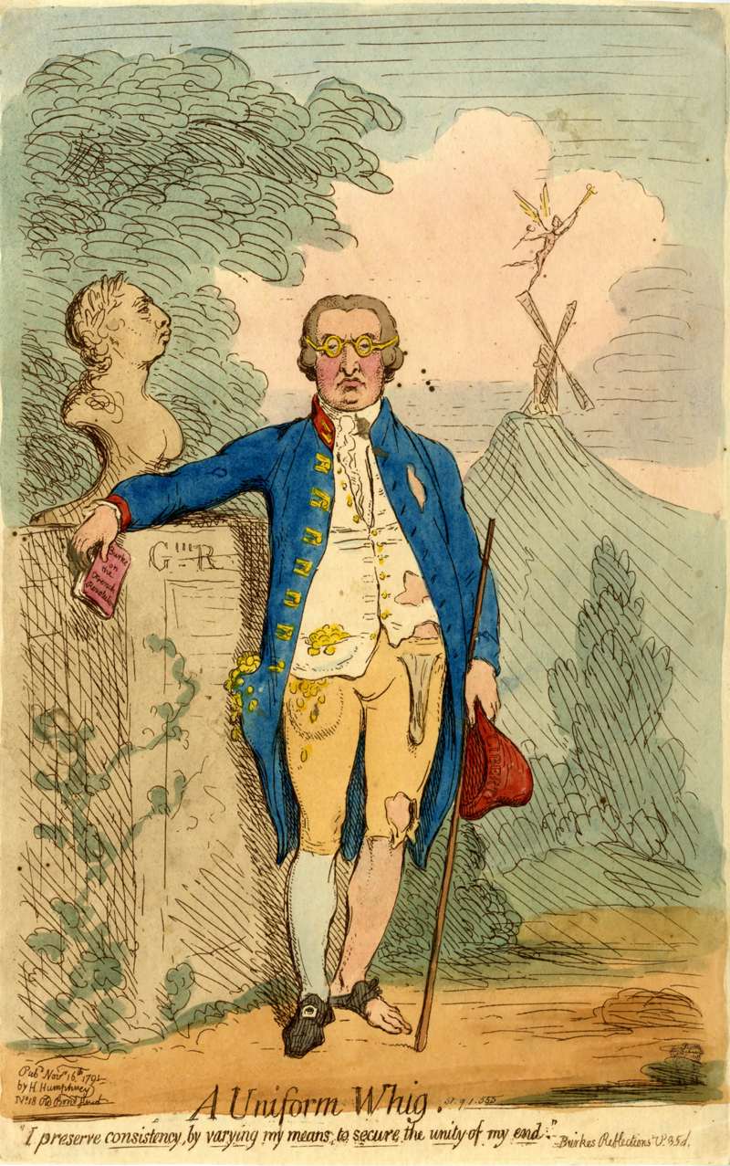 A Uniform Whig [1791] © Trustees of the British Museum