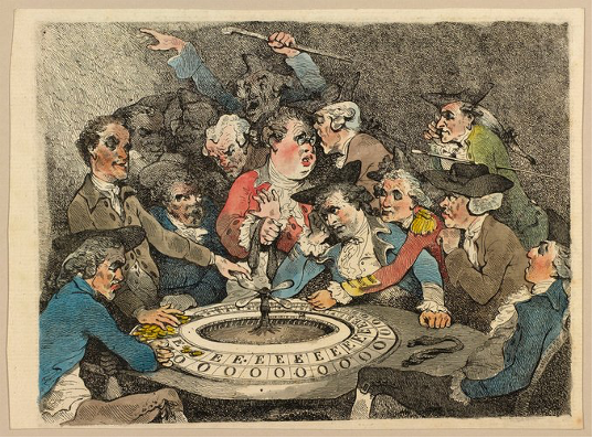 Rowlandson, Thomas, ‘Private Amusement’, Met Museum, 59.533.170, 1787