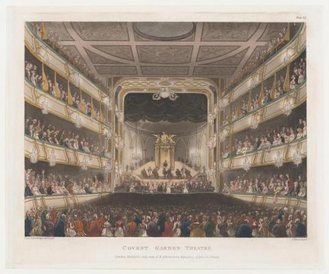 ‘Covent Garden Theatre’, 1808