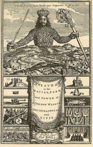 Abraham Bosse, ‘Leviathan by Thomas Hobbes’, Wikimedia Commons, 1651.