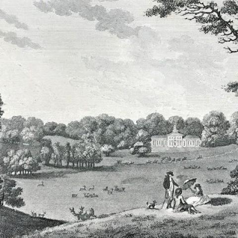Bulstrode Hall, 1787