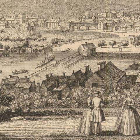 Extract from Buck’s 1745 South-east Prospect of Leeds