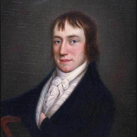  Portrait of William Wordsworth by William Shuter, 1798. Cornell University Library.