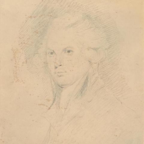 Anonymous, ‘Portrait of Richard Brinsley Sheridan’, 1770-1854, © The Trustees of the British Museum, 1854,0513.330.