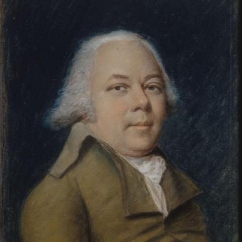 James Sharples, 'Mederic-Louis-Elie Moreau de Saint-Mery', The Met Museum, 24.109.89, 1786.