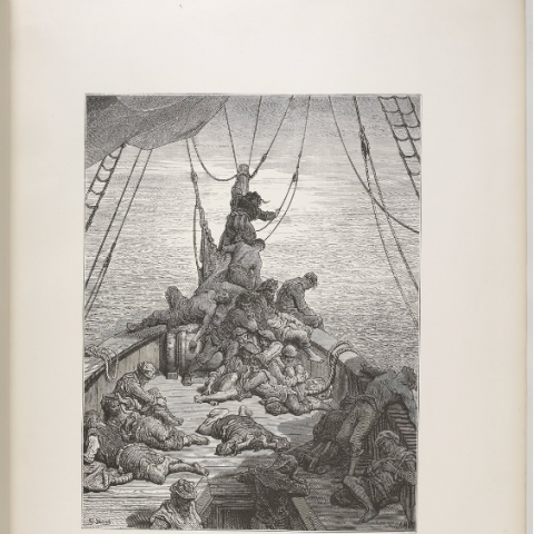 Samuel Taylor Coleridge, Rime of the ancient mariner, illustrated by Gustave Doré (London: Doré Gallery, 1876). BnF Gallica. 