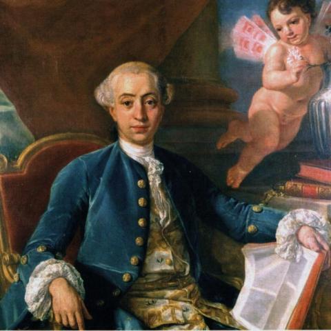 Francesco Narici, ‘Giacomo Casanova’, Wikimedia Commons, 1760.