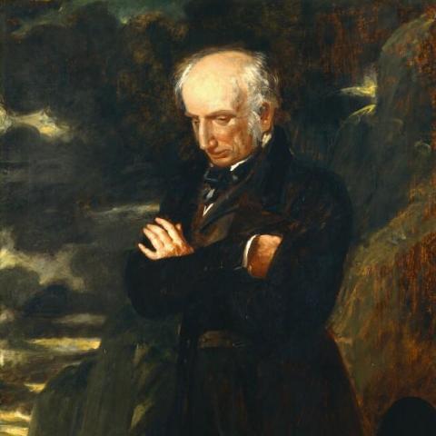 Benjamin Robert Haydon, ‘William Wordsworth’, © National Portrait Gallery, NPG 1857, 1842.