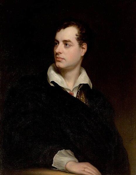  Lord Byron in 1813 by Thomas Phillips