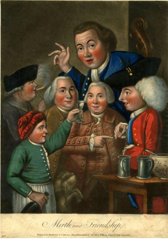 Mirth and Friendship, 1768-1772