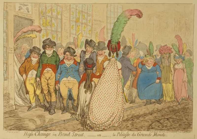 High-change in Bond Street, 1796