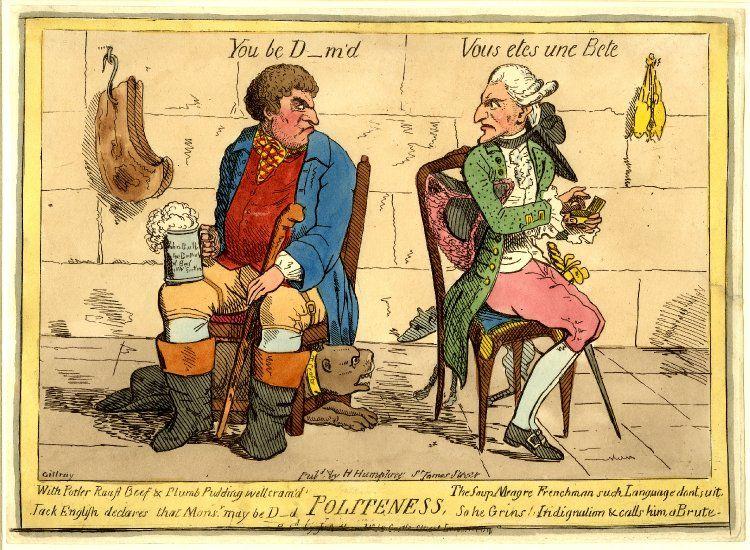 James Gilray, Politeness (1779). British Museum.