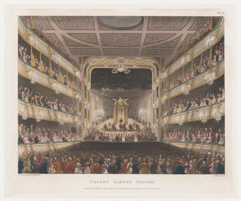 ‘Covent Garden Theatre’, 1808