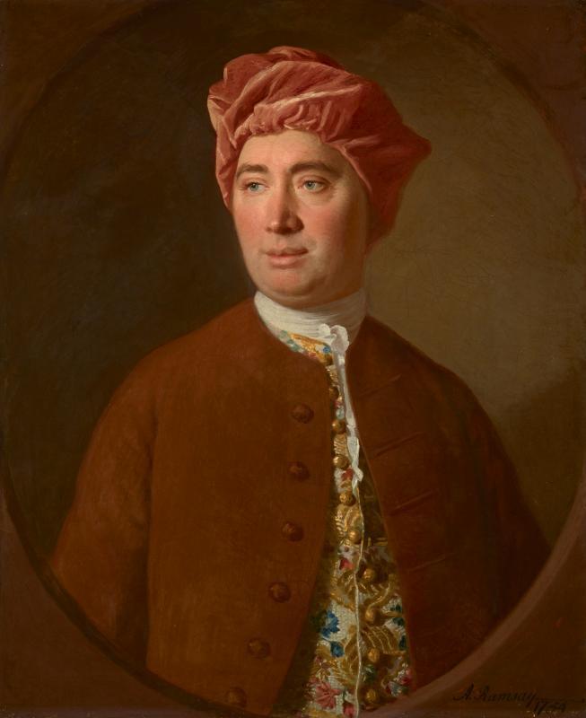 Allan Ramsay, ‘David Hume’, 1754, National Galleries of Scotland, PG 3521 https://commons.wikimedia.org/wiki/File:Painting_of_David_Hume.jpg