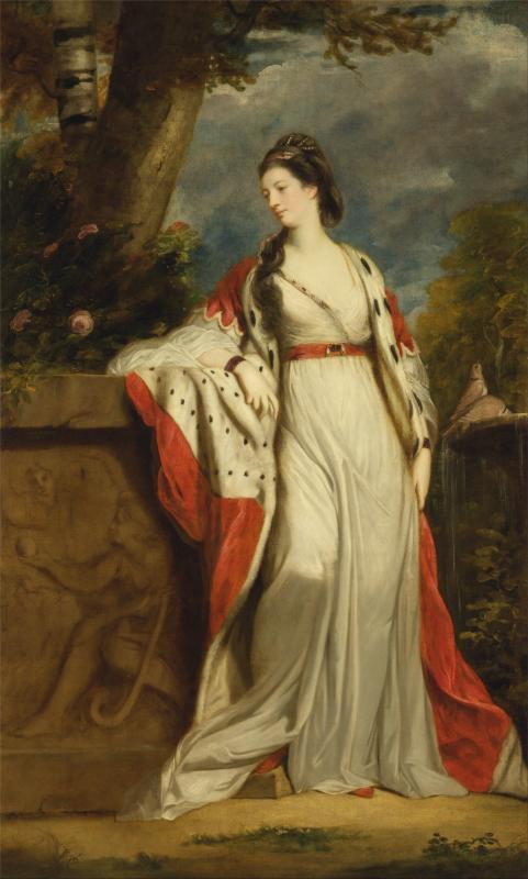  Joshua Reynolds, ‘Elizabeth Hamilton [née Gunning], Duchess of Hamilton and Argyll’, Yale Center for British Art, B1977.14.68, c. 1760.