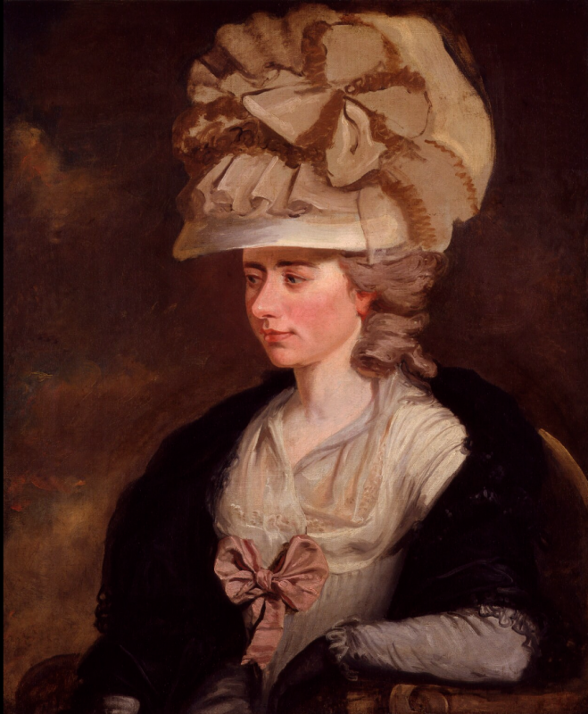 Edward Francisco Burney, ‘Fanny Burney’,c.1785, © National Gallery Portrait of London, NPG 2634.