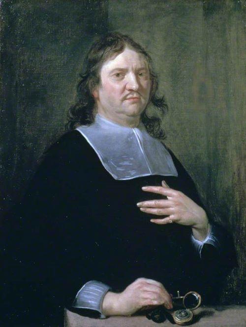 Jan Van Cleve, ‘Henry Oldenburg’, Wikimedia Commons, 1668.