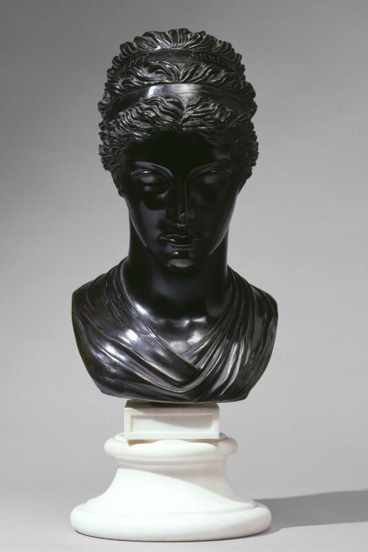 Mary Berry (based on a work of ca. 1793) by Anne Seymour Damer, bronze bust. © National Portrait Gallery, London, NPG 6395