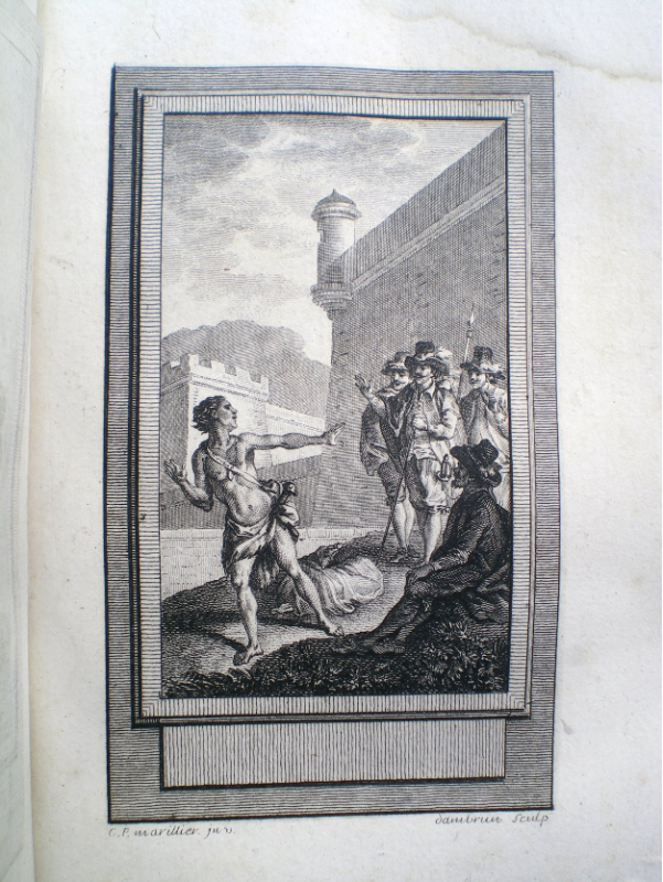 C. P. Marillier & J. Dambrun, ‘Discours sur l’origine de l’inégalité’. 1801. Rousseau, Œuvres, Paris, Didot-Bozerian, 1801.