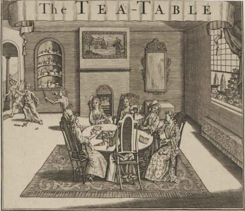 ‘The Tea-Table’, © The Trustees of the British Museum (CC BY-NC-SA 4.0), 369584001, c. 1720. 