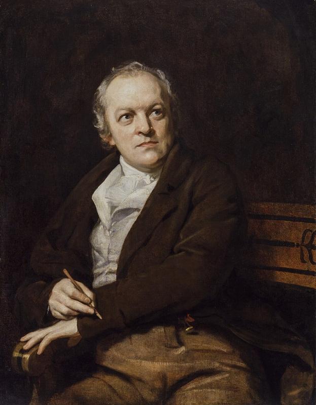 Thomas Phillips, ‘Portrait of William Blake’, © National Portrait Gallery, NPG 212, 1807.