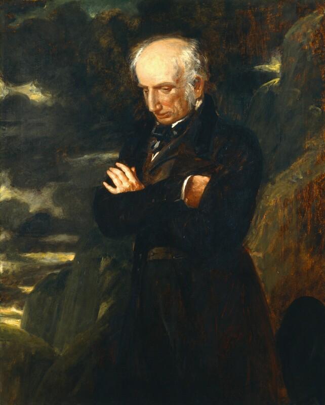 Benjamin Robert Haydon, ‘William Wordsworth’, © National Portrait Gallery, NPG 1857, 1842.