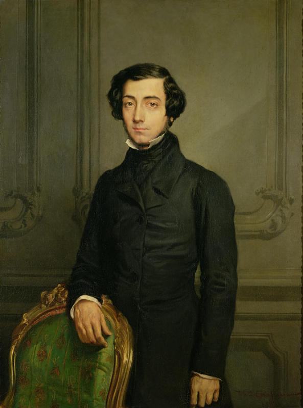 Théodore Chassériau  (1819–1856),   Alexis de Tocqueville (1850)