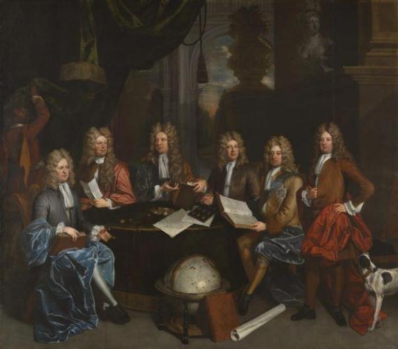 John James Baker, 'The Whig Junto', Tate, T15046.,1710.